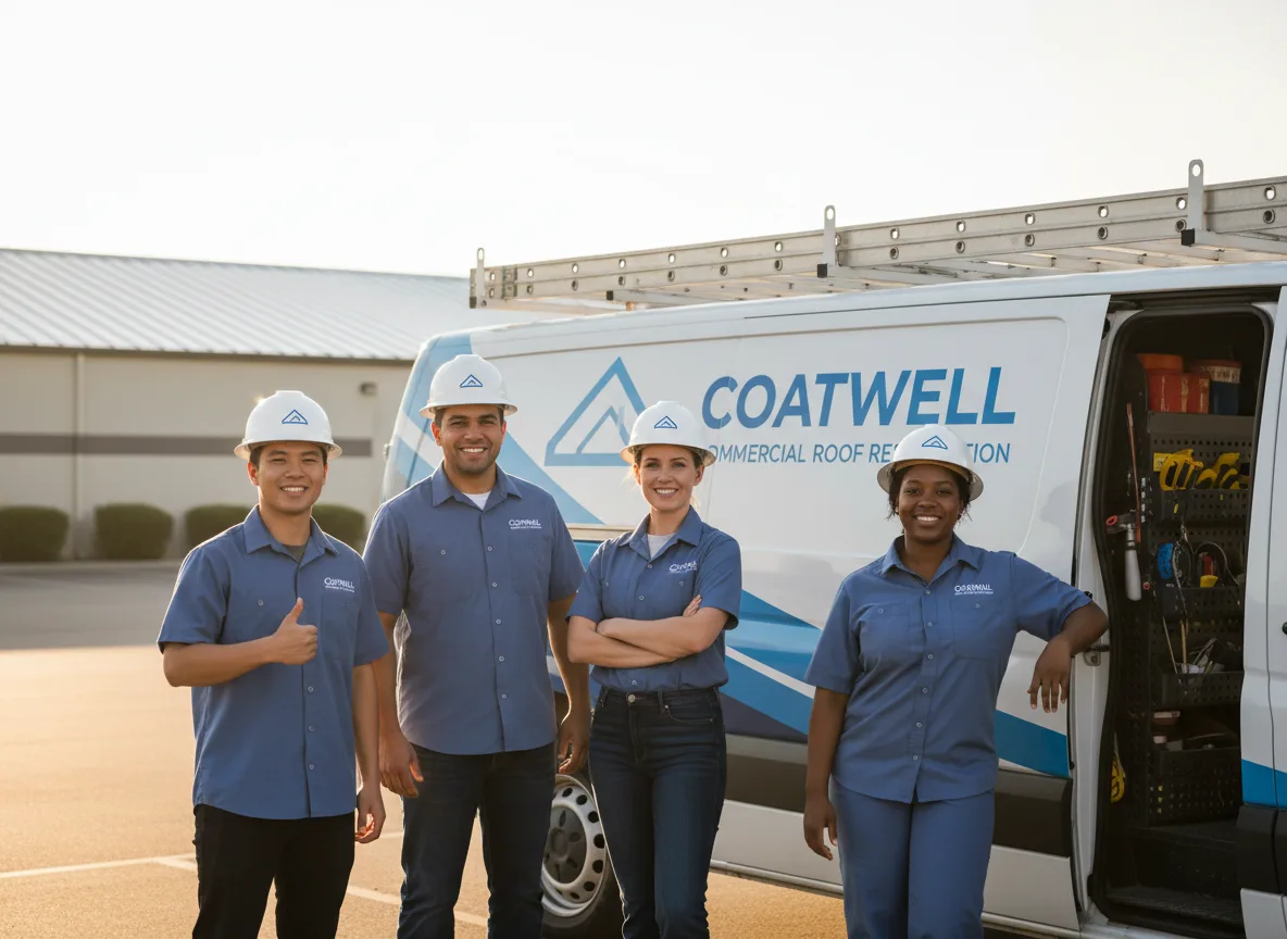 Commercial roof coating company in Cropwell, AL